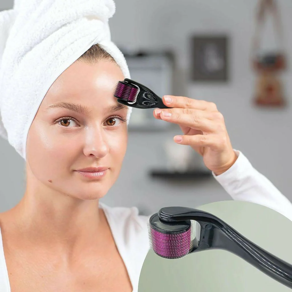 0.5mm 540 Needle Derma Roller for Face Skin Care Tool - Image 6