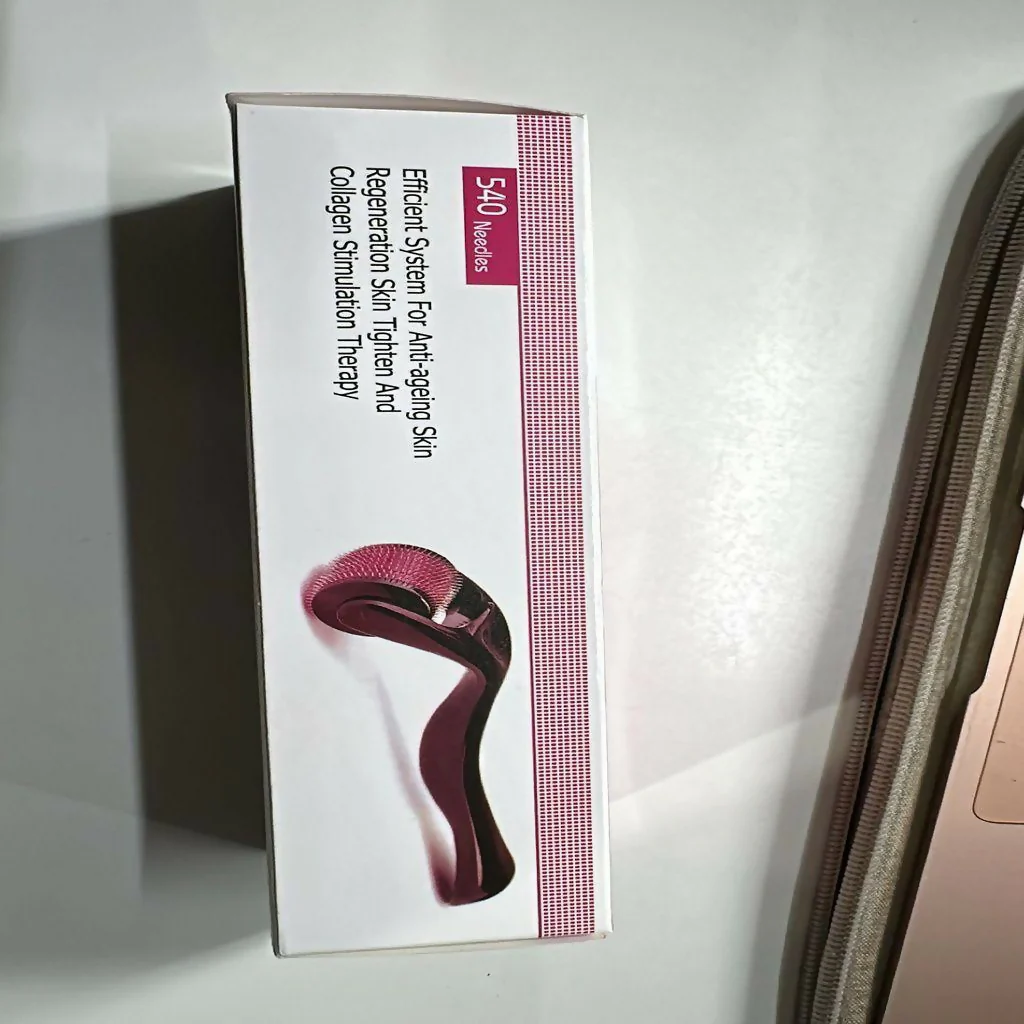 0.5mm 540 Needle Derma Roller for Face Skin Care Tool - Image 7