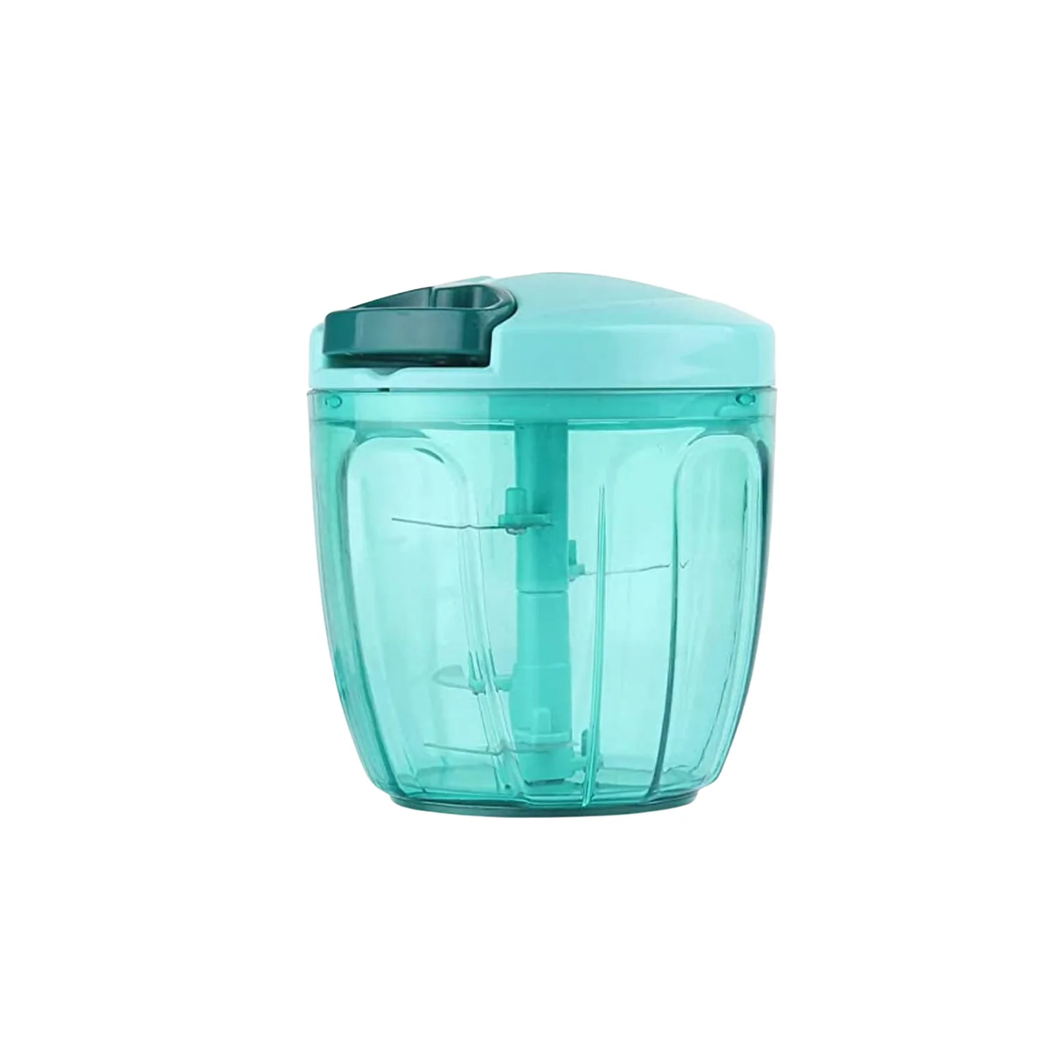 Manual Stainless Steel Handheld Vegetable Chopper with 5 Blades (750 ml) - Image 12