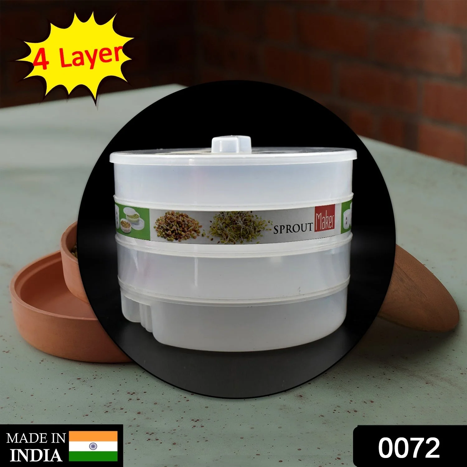 Sprout Maker 4 Layer for Household and Kitchen Use - Image 10