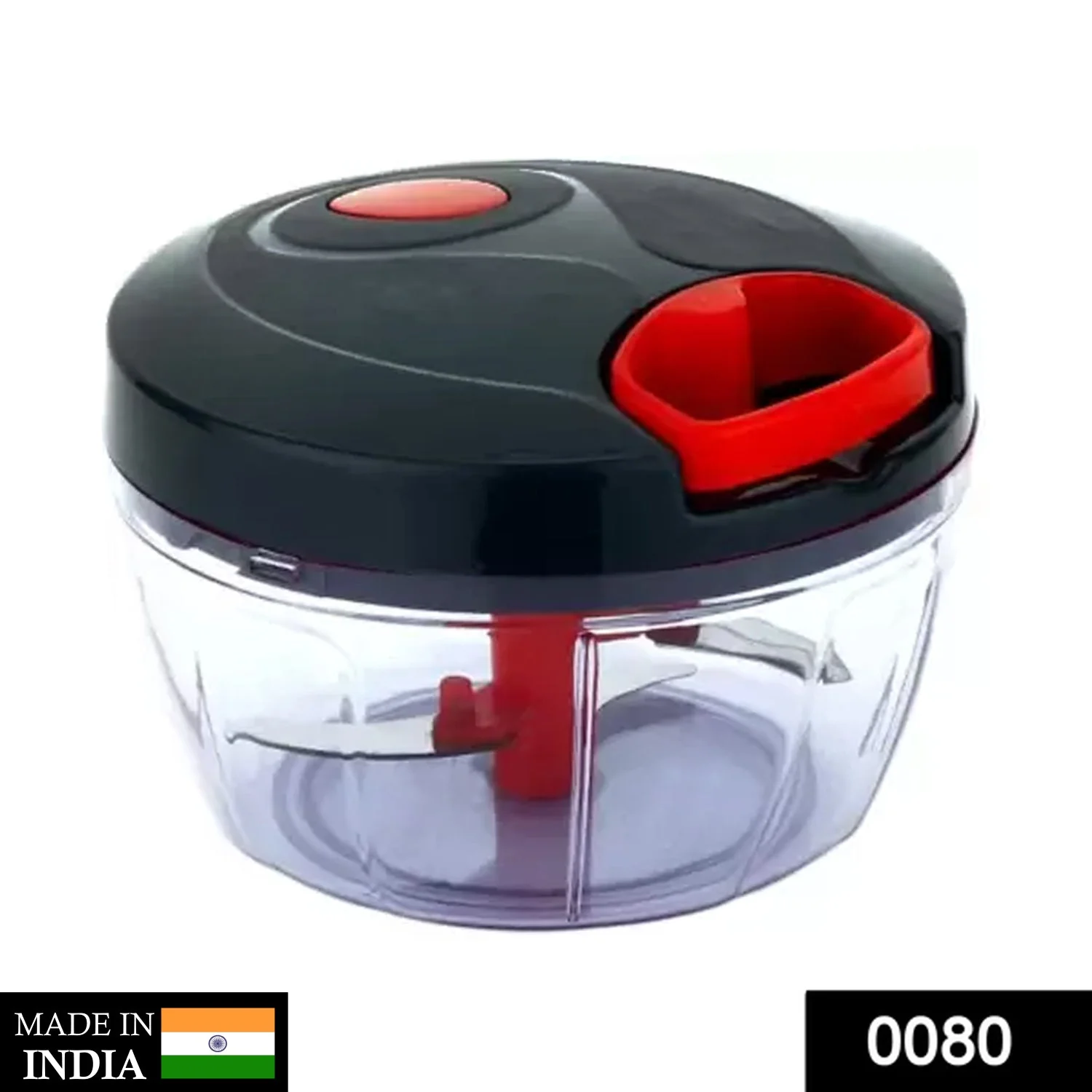 Manual Food Chopper, Compact & Powerful Hand Held Vegetable Chopper / Blender - Image 2