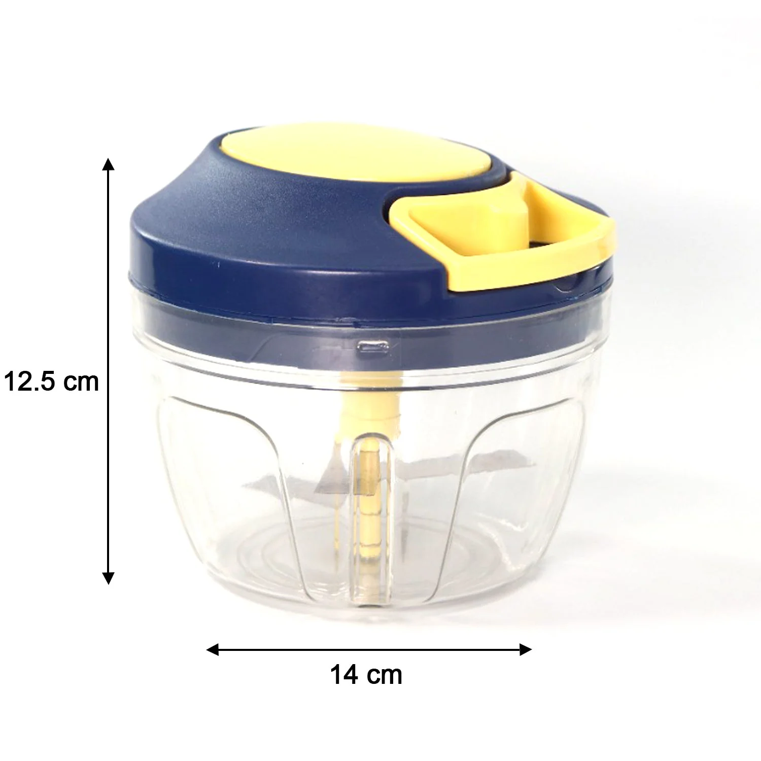 Chopper with Blades Chopping Vegetables and Fruits for (650ml) - Image 6