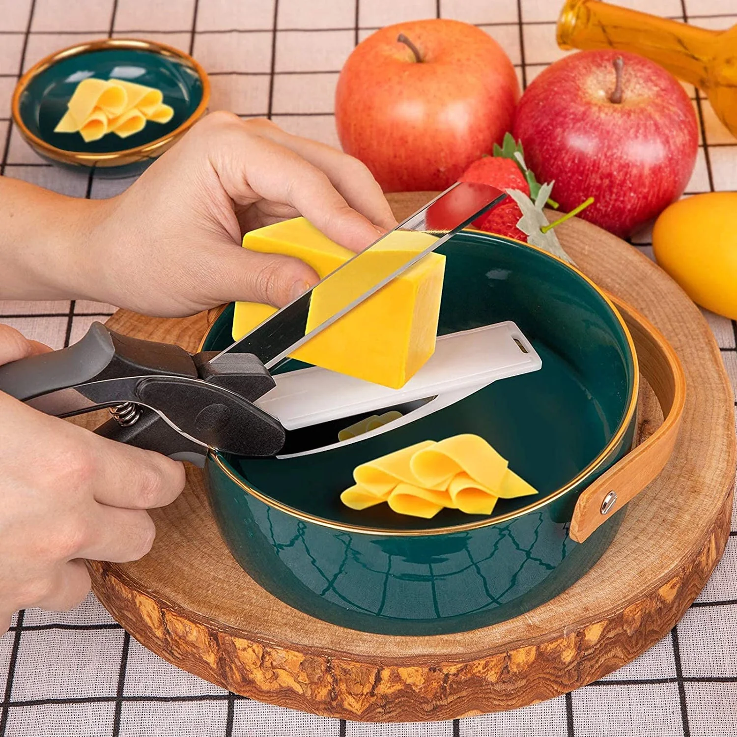 Clever Cutter 2 in 1 Food Chopper Slicer Dicer Vegetable Fruit Cutter - Image 8