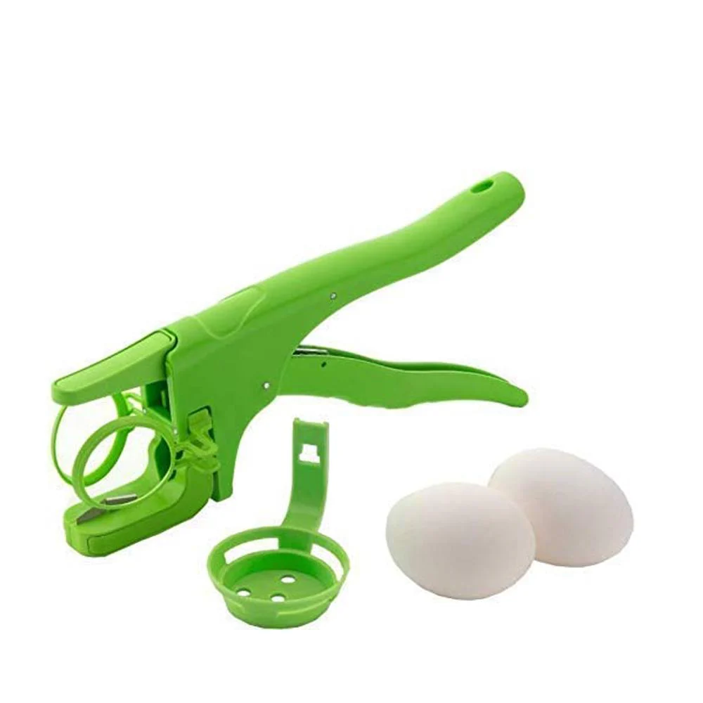 Plastic Handheld Egg Cracker with Separator - Image 5