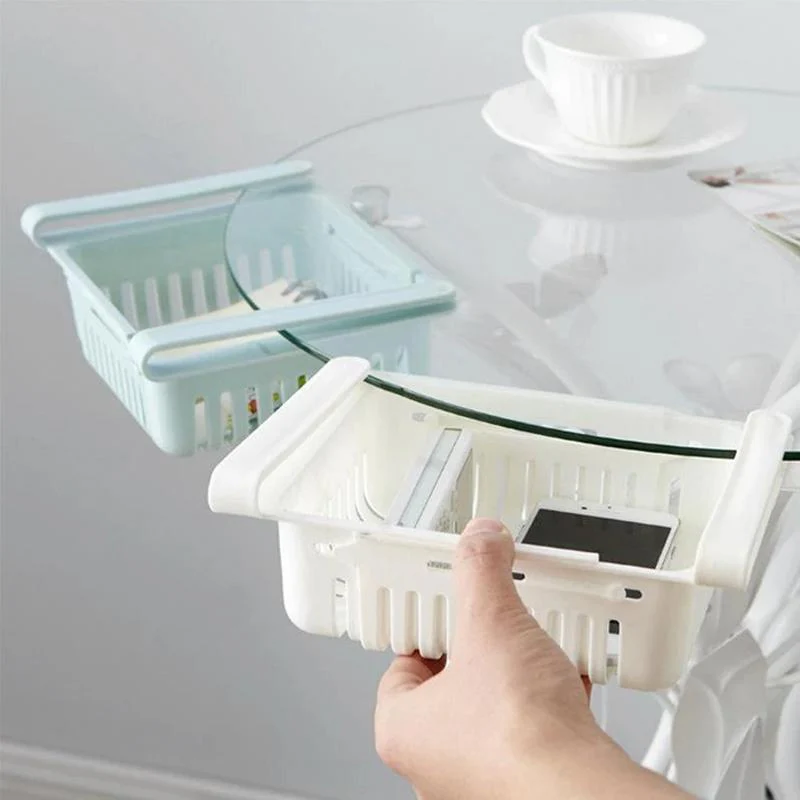 Fridge Organizer Drawer - Adjustable Fridge Storage Basket ( 4pc Set ) - Image 9