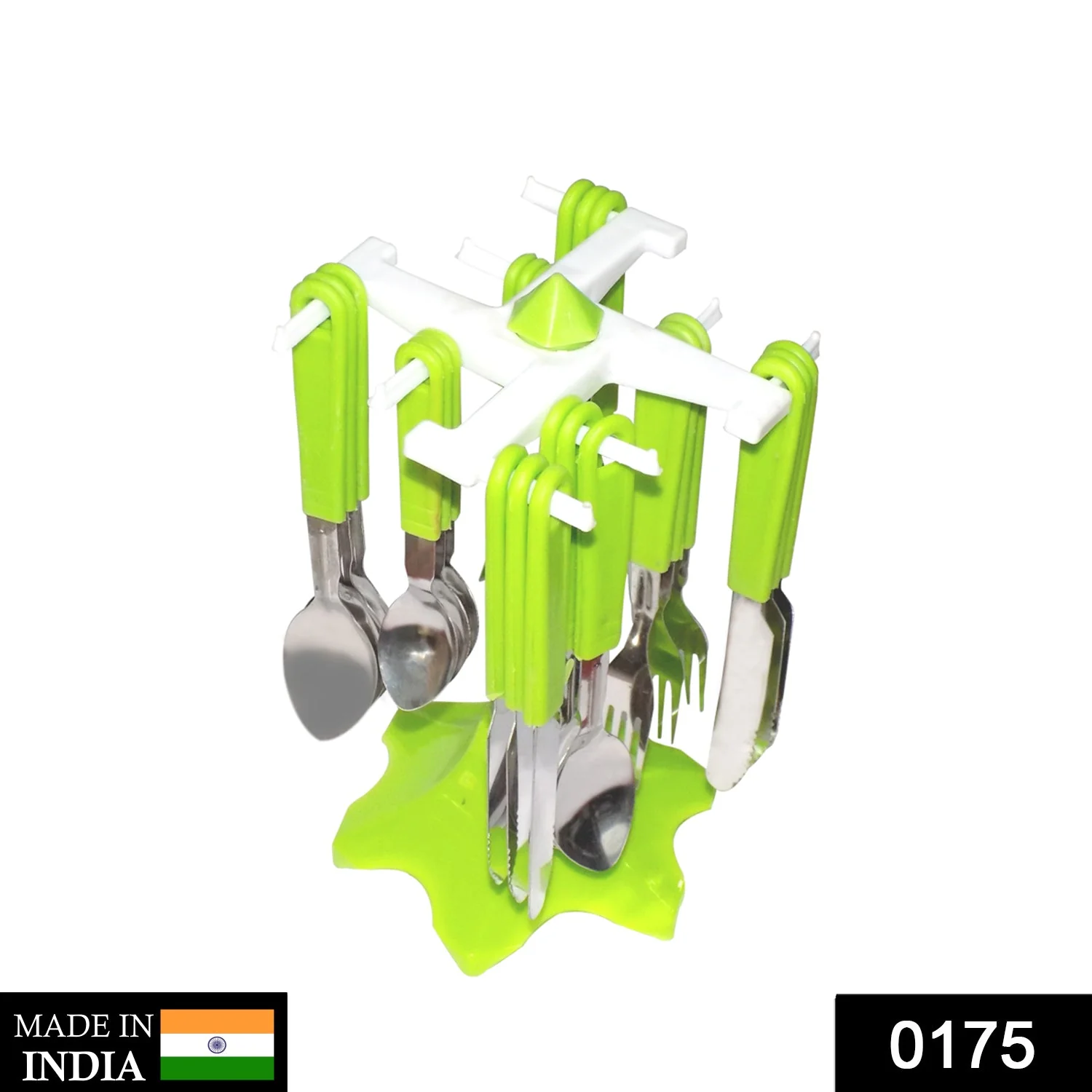 24 Piece Stainless Steel Premium Cutlery Set With Stand - Image 2