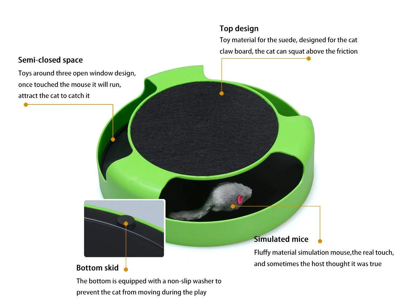 Cat Interactive Toy (Cat Scratching Pad) - Image 6
