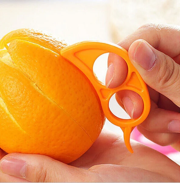 Snail Barker Creative Ring-Shaped Ingenious Peeling Orange - Image 3