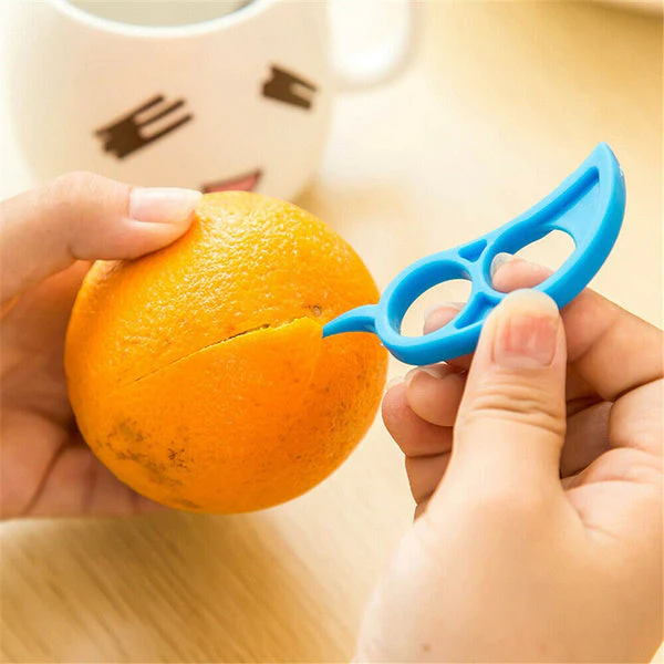 Snail Barker Creative Ring-Shaped Ingenious Peeling Orange - Image 4