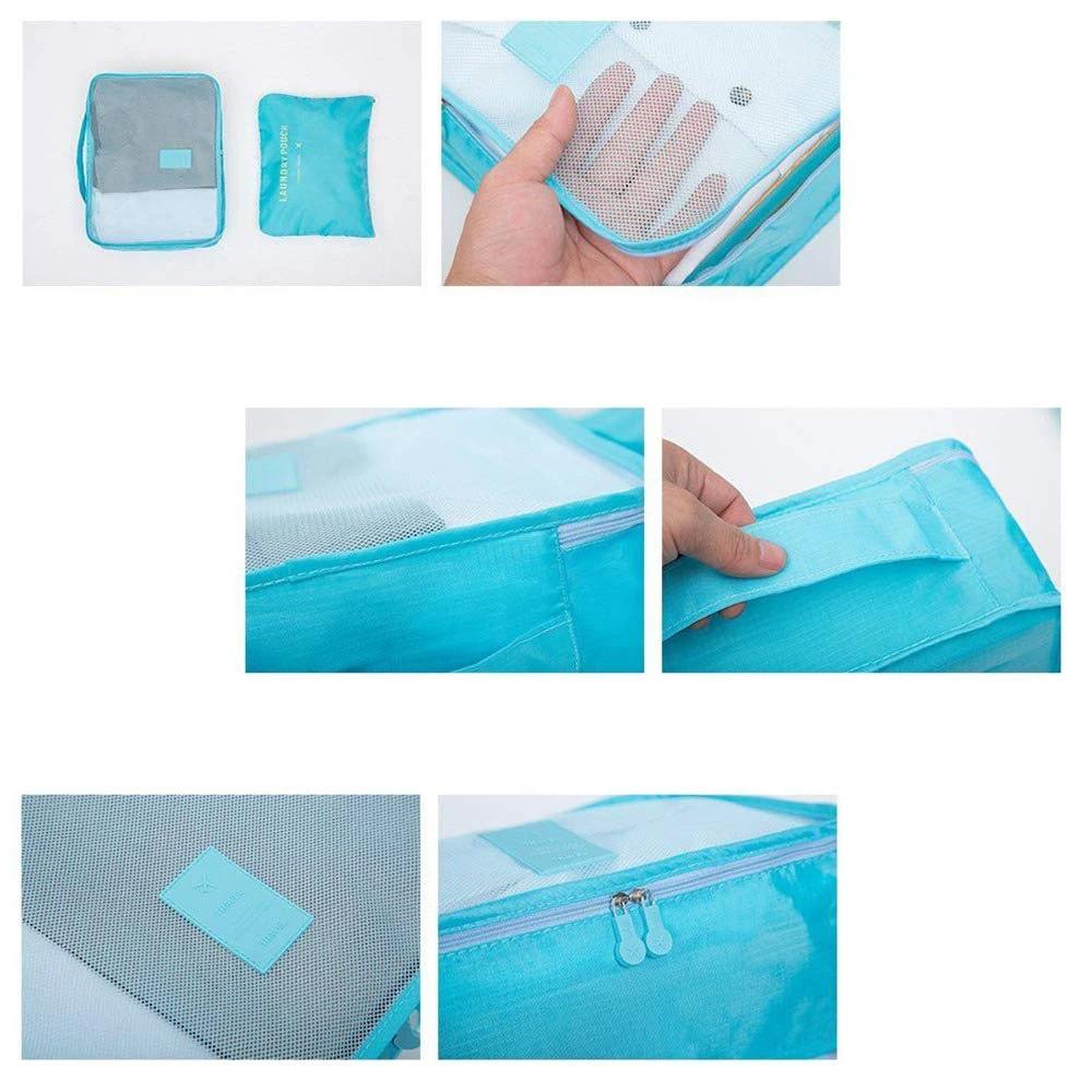 Cloth Organizer Pouch Laundry Zipper Bags (6 pcs) - Image 7