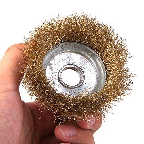 Wire Wheel Cup Brush (Gold) - Image 6