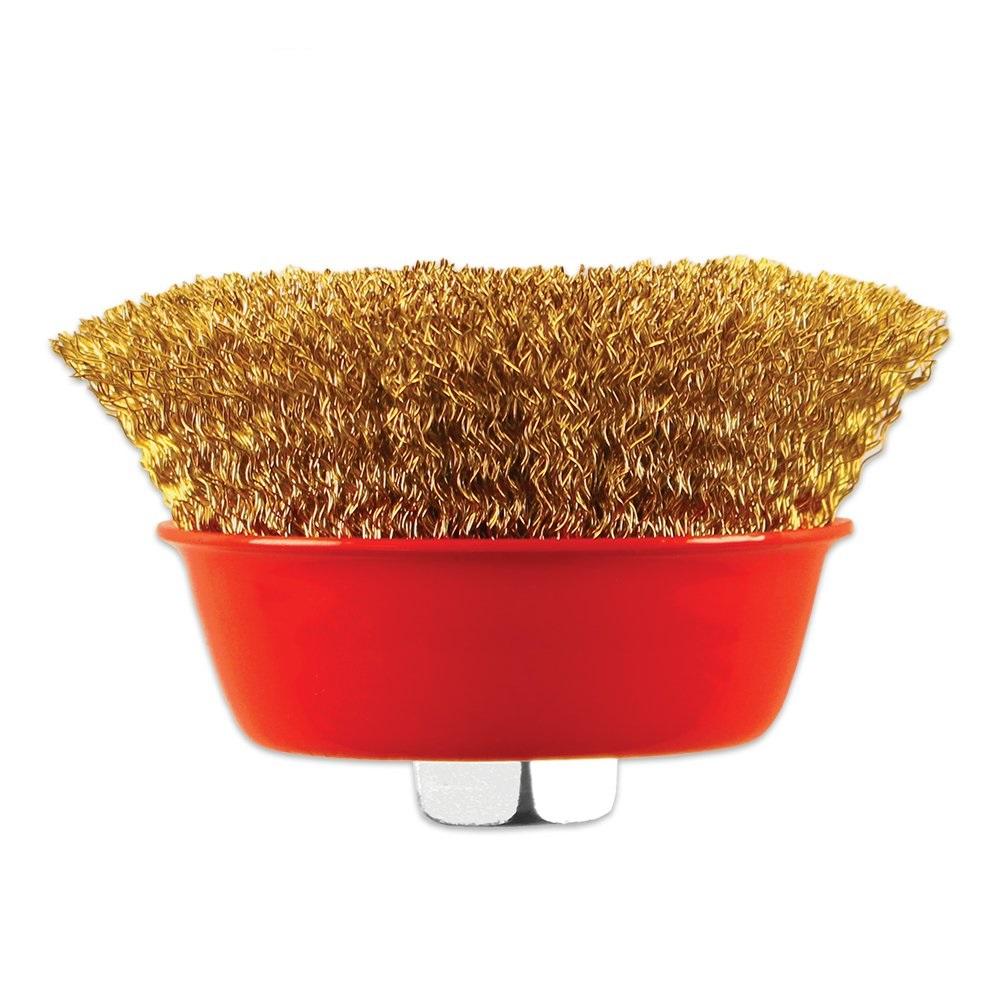 Wire Wheel Cup Brush (Gold) - Image 7