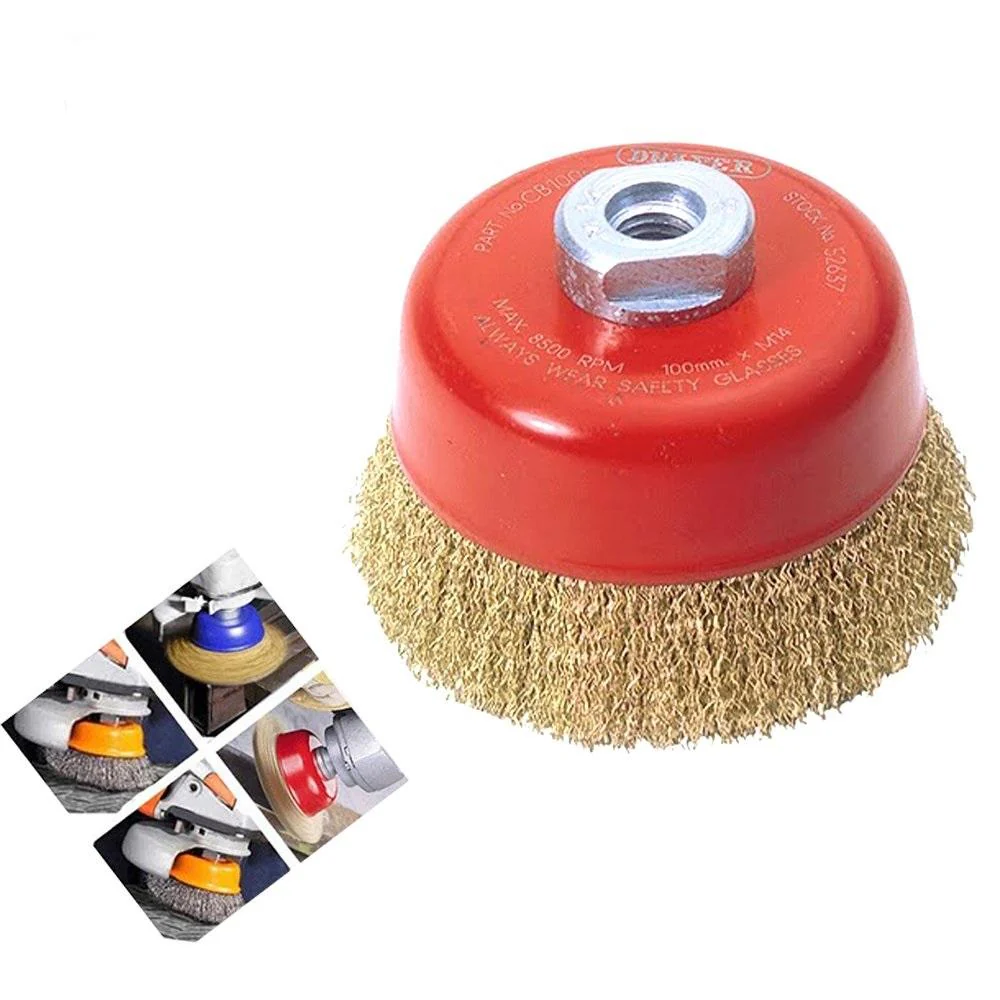 Wire Wheel Cup Brush (Gold) - Image 8