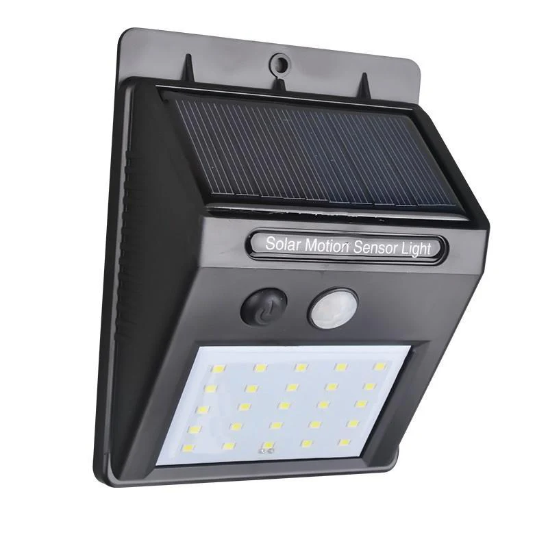 Solar Security LED Night Light for Home Outdoor / Garden Wall (Black) (30-LED Lights) - Image 4