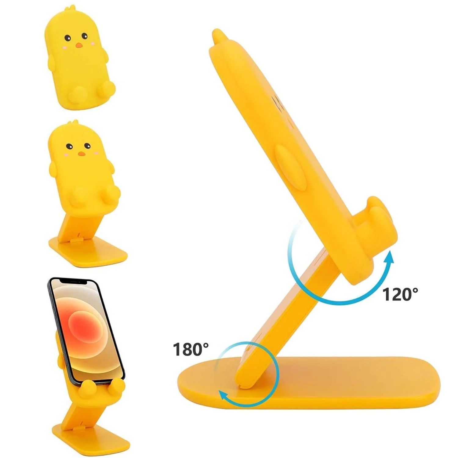 Cute Cartoon Design Multi-Angle Adjustable Foldable Mobile Stand - Image 8