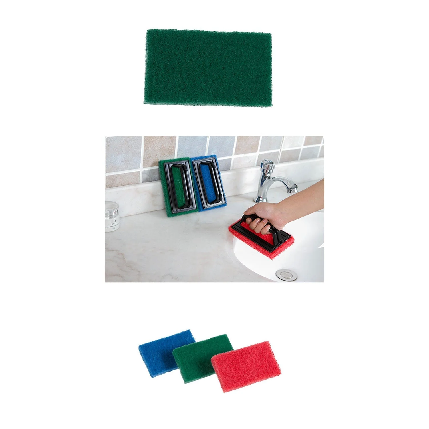 Handle Scrubber Brush widely used by all types of peoples for washing utensils - Image 6