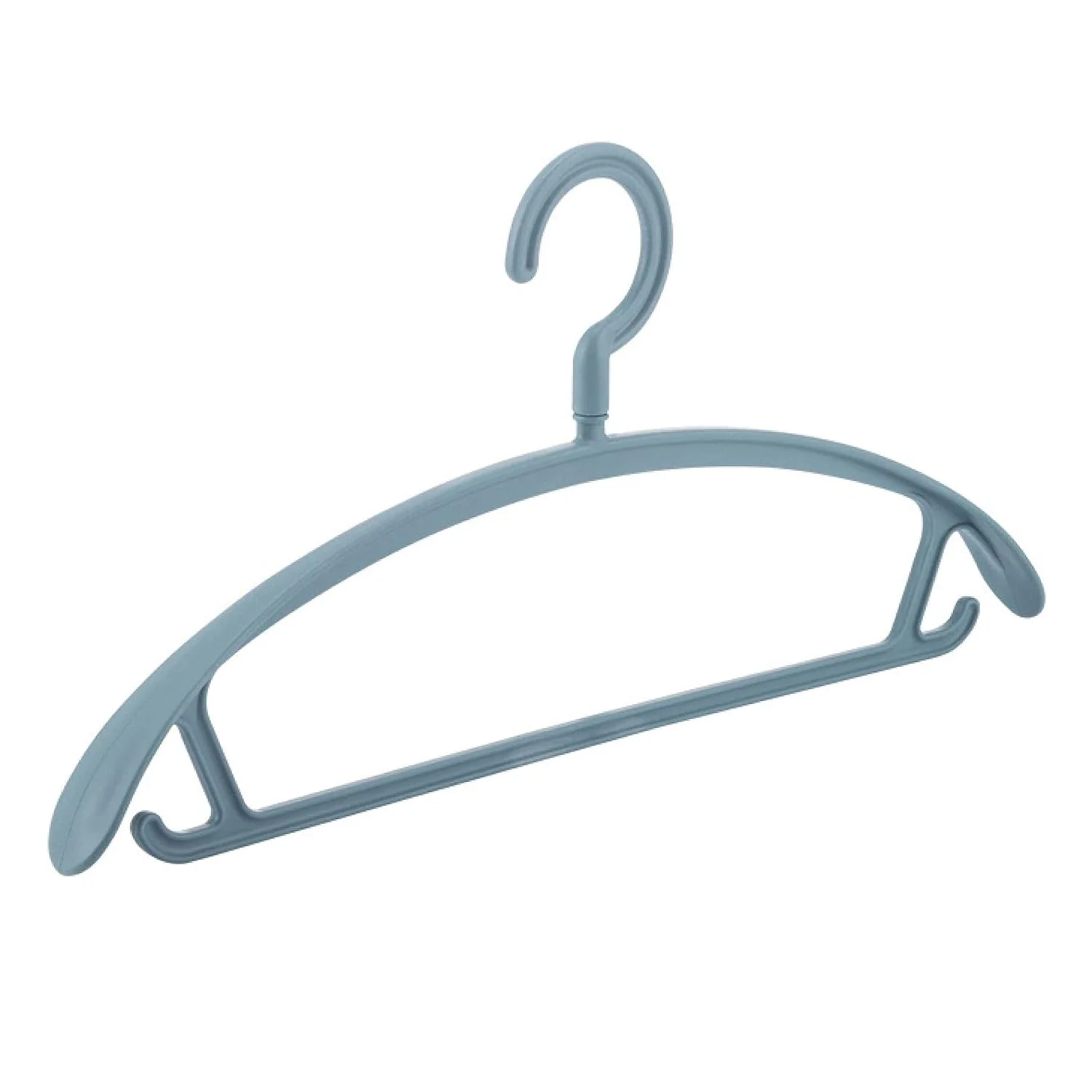 Plastic Clothes Hangers, Slim & Durable Space-Saving Hangers (10 Pack) - Image 5