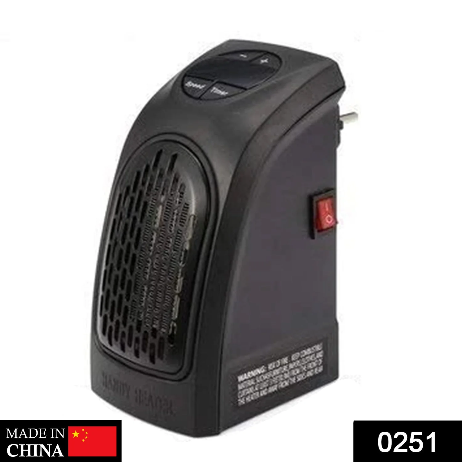 Electric Mini Handy Heater Plug-In Wall (400w) - Image 2