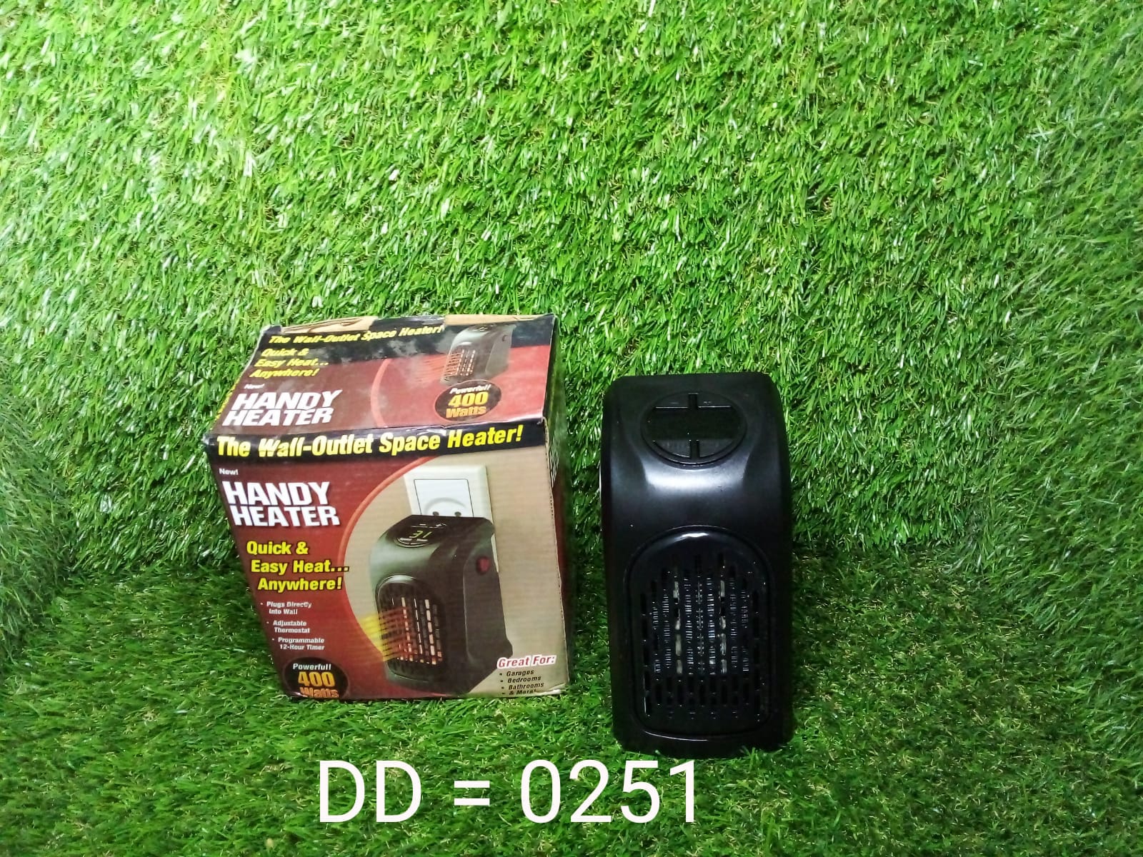 Electric Mini Handy Heater Plug-In Wall (400w) - Image 8