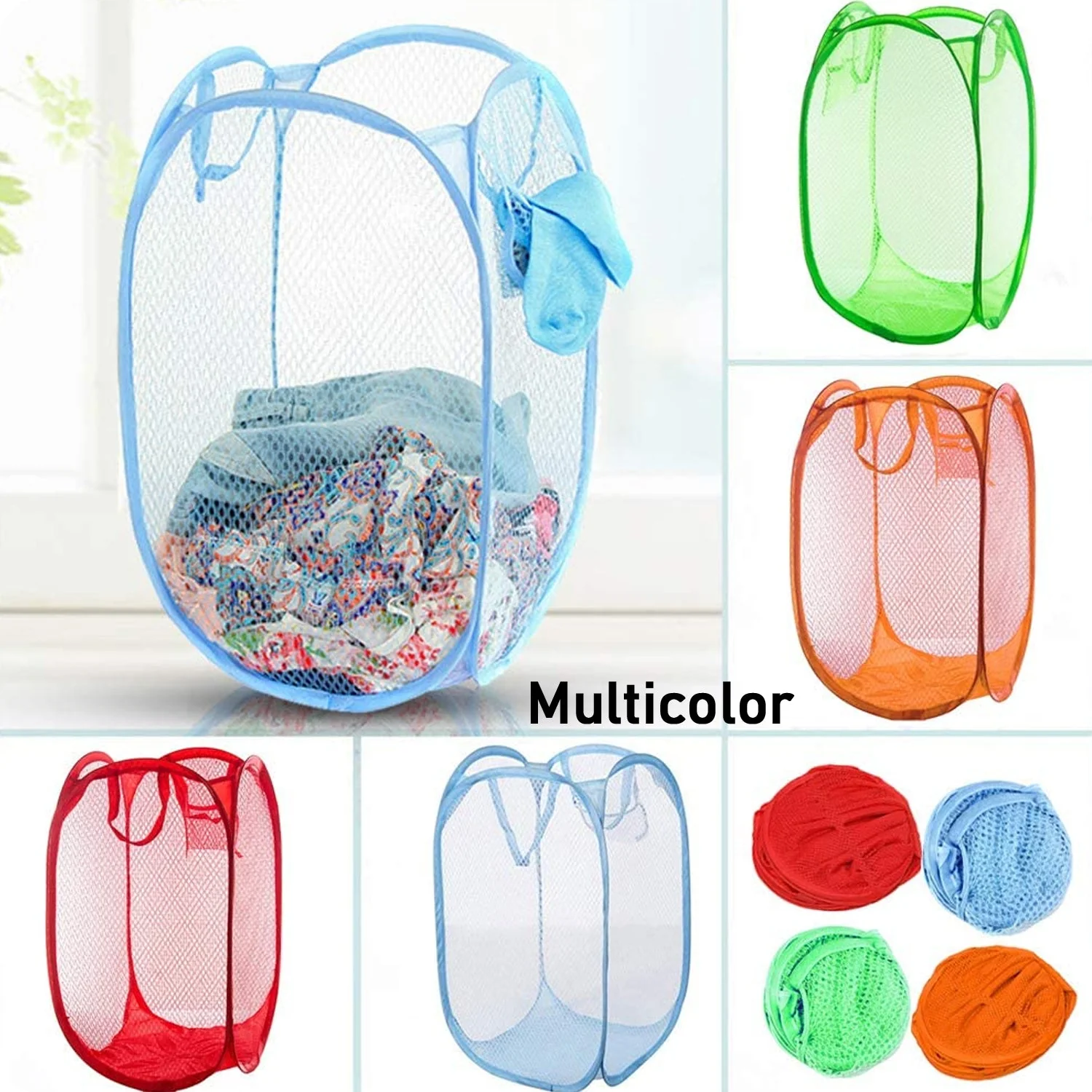 Foldable Laundry Basket ,Storage Box ,Multipurpose Basket - Image 4