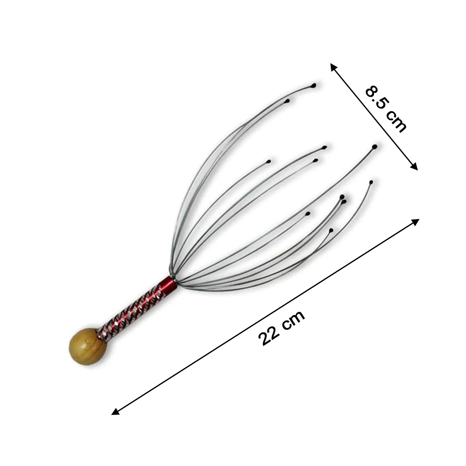 Hand Held Scalp Head Massager Stress Relief - Image 6
