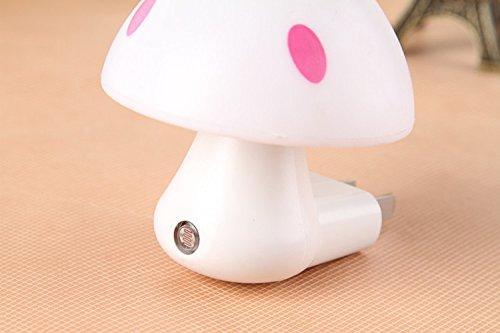 Automatic Night Sensor Mushroom Lamp (0.2 watt, Multicolour) - Image 6