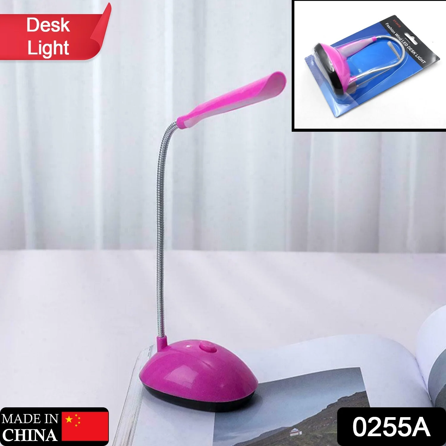 Fashion Wind LED Desk Light, LED Lamps Button Control / Relaxation / Bedtime - Image 2