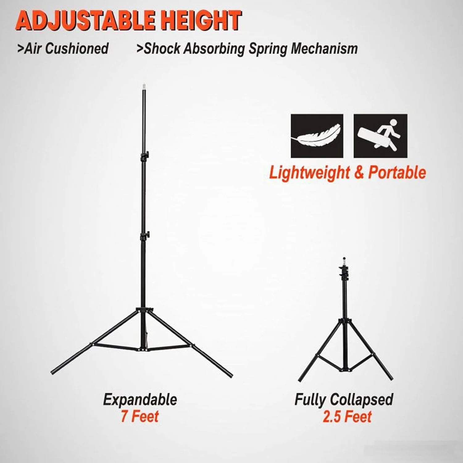 Artists' Portable Lightweight Metal Display Easel with Free Weatherproof - Image 6