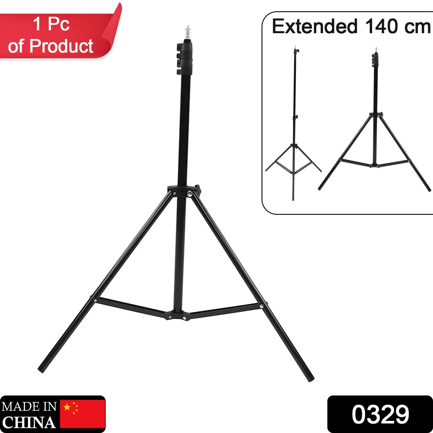 Professional Tripod with Multipurpose Head for DSLR Cameras & Low-Level Shooting - Image 2
