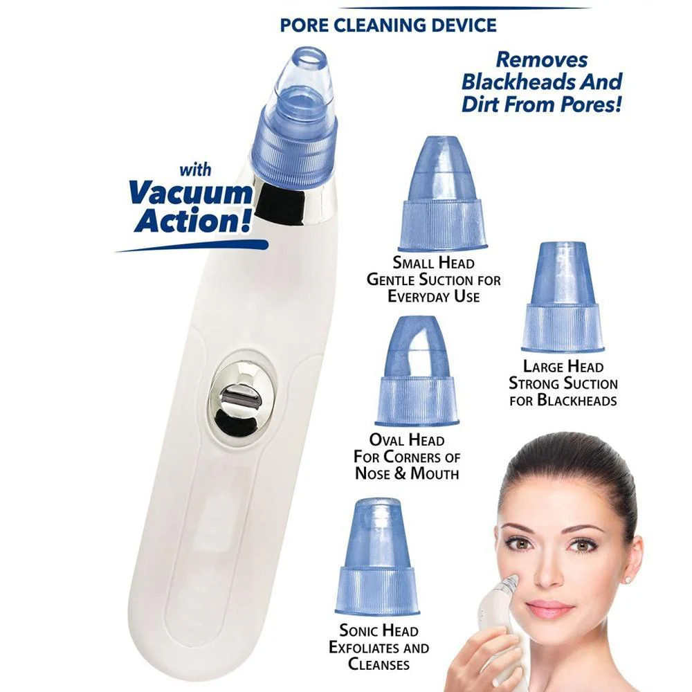 4-in-1 Blackhead Extractor – Vacuum Suction Acne Remover & Pore Cleaner - Image 6