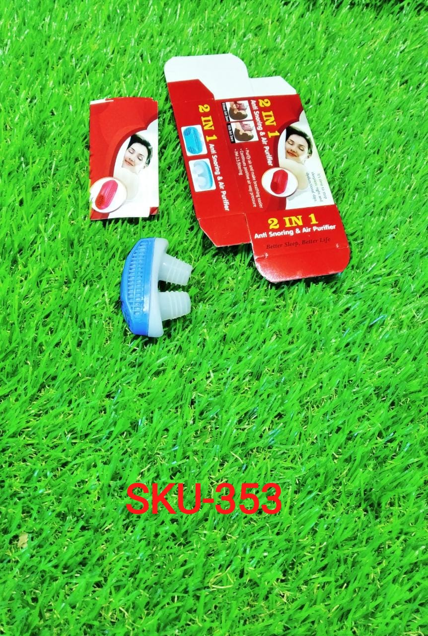 2 1 Anti Snoring and Air Purifier Nose Clip for Prevent Snoring and Comfortable Sleep - Image 6