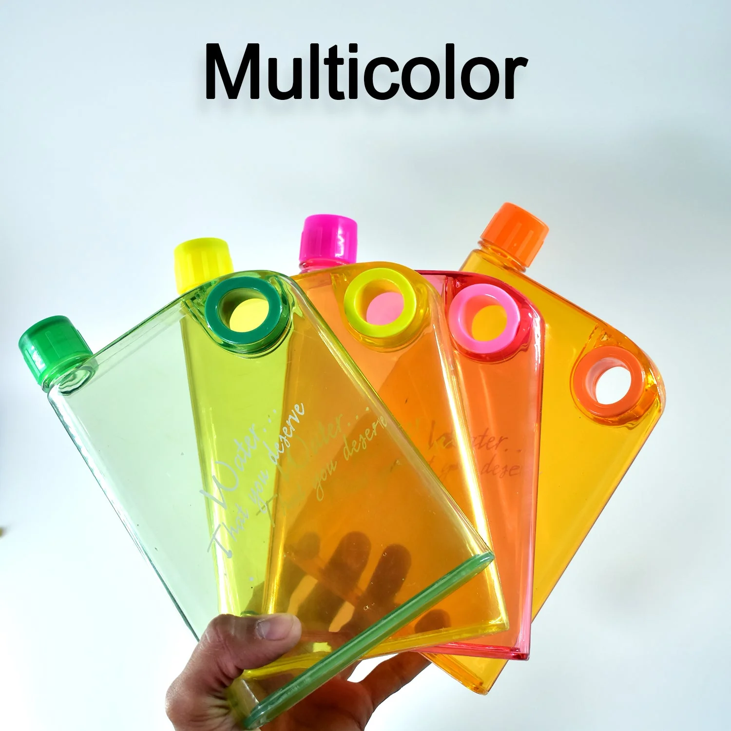 Notebook Style Slim Water Bottle (380 ml, Multicolor) - Image 9