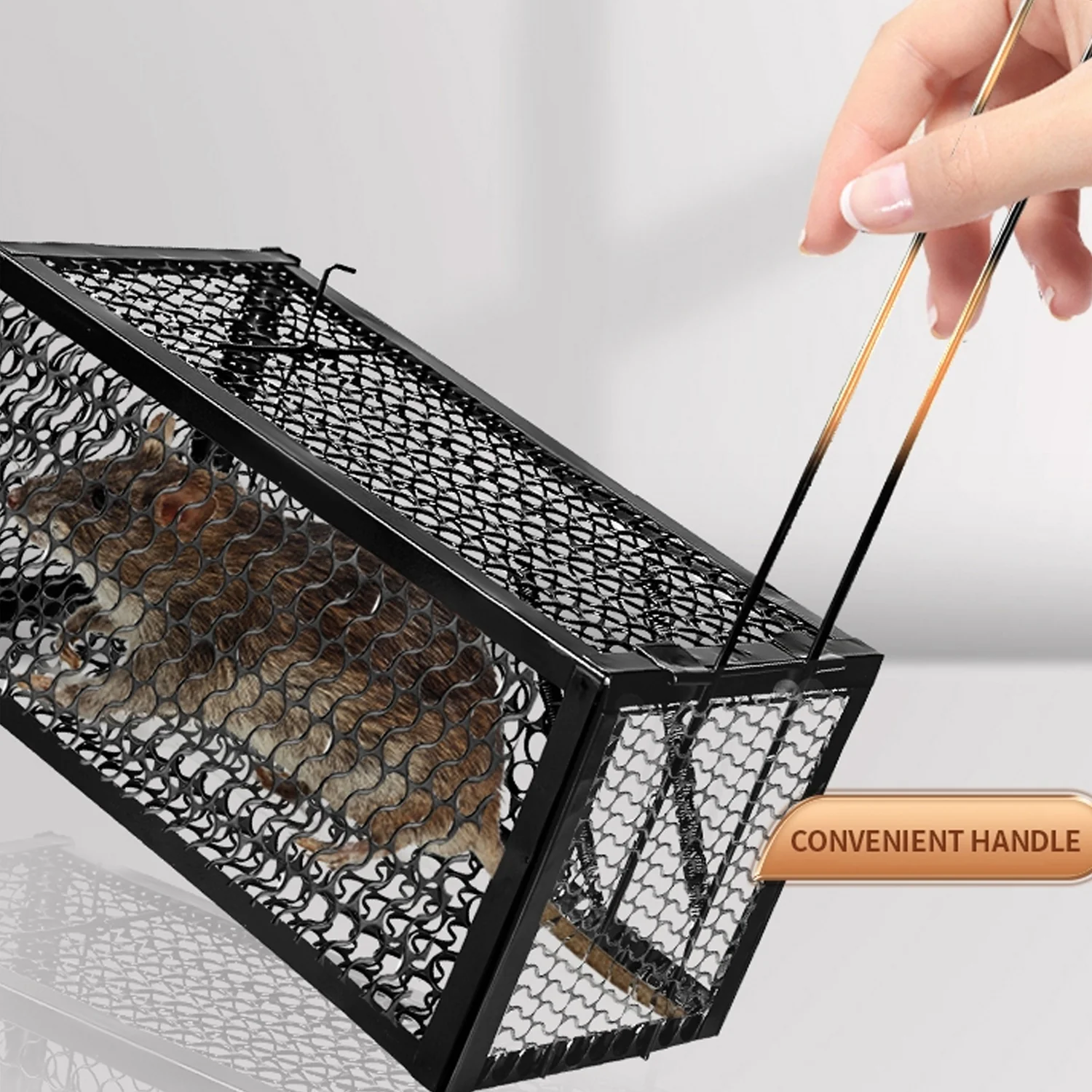 Live Mouse Trap – Easy Catch & Release Cage Mice, Squirrels, Voles & Hamsters - Image 3