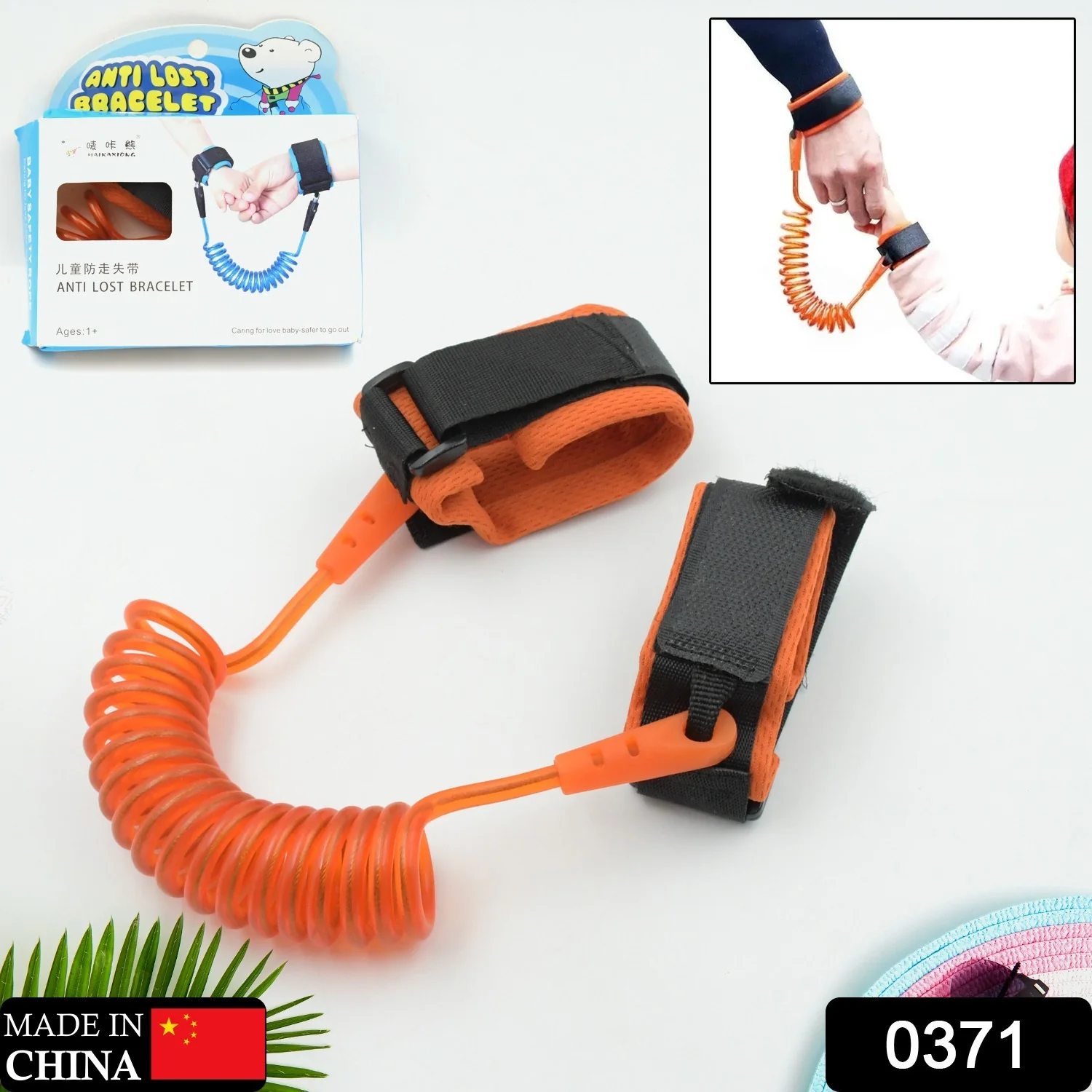 Baby Safety Rope, Anti Lost Safety Wrist Bracelet for Baby Child, with Extra Long Harness Strap Walking Hand Belt, Comfortable Children's Harness for Toddlers Kids (Maximum length to 2.5M) - Image 3