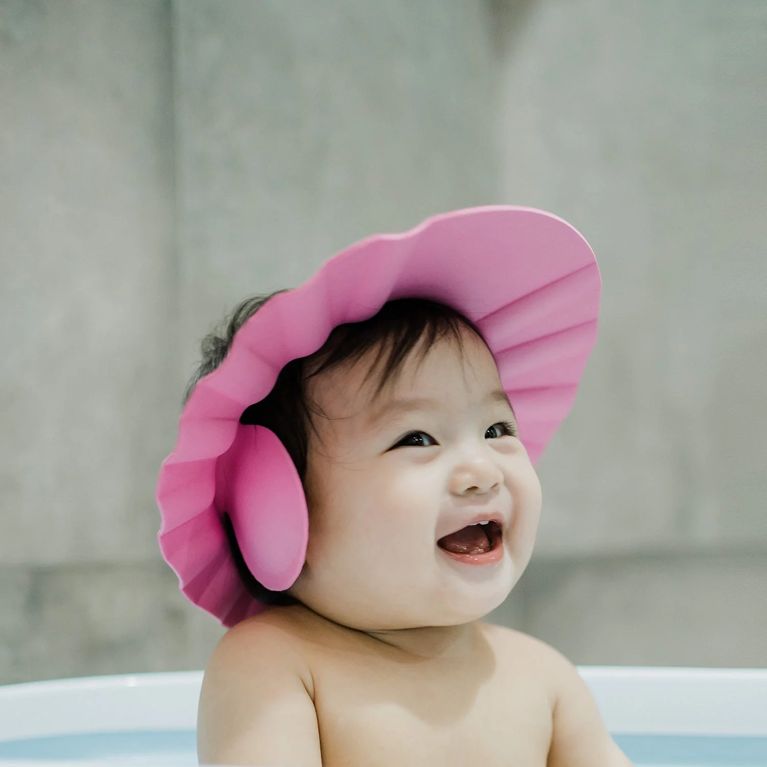 Adjustable Baby Shower Cap – Soft & Safe Bathing Hat for Eye and Ear Protection - Image 7