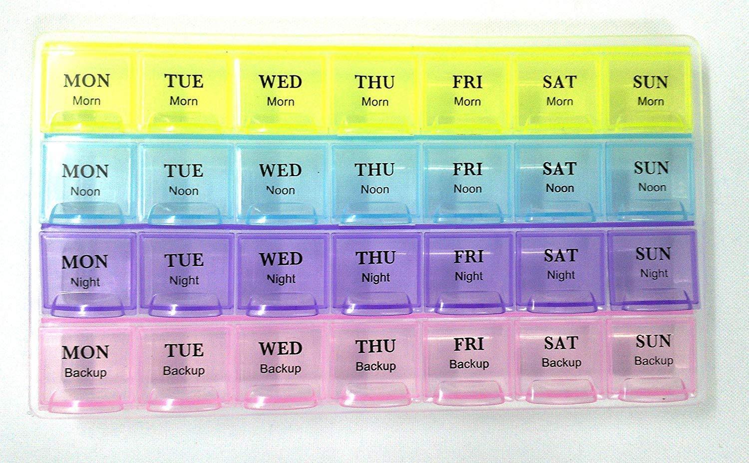 Weekly Pill Case 28-Slot Medicine Organizer - Image 5