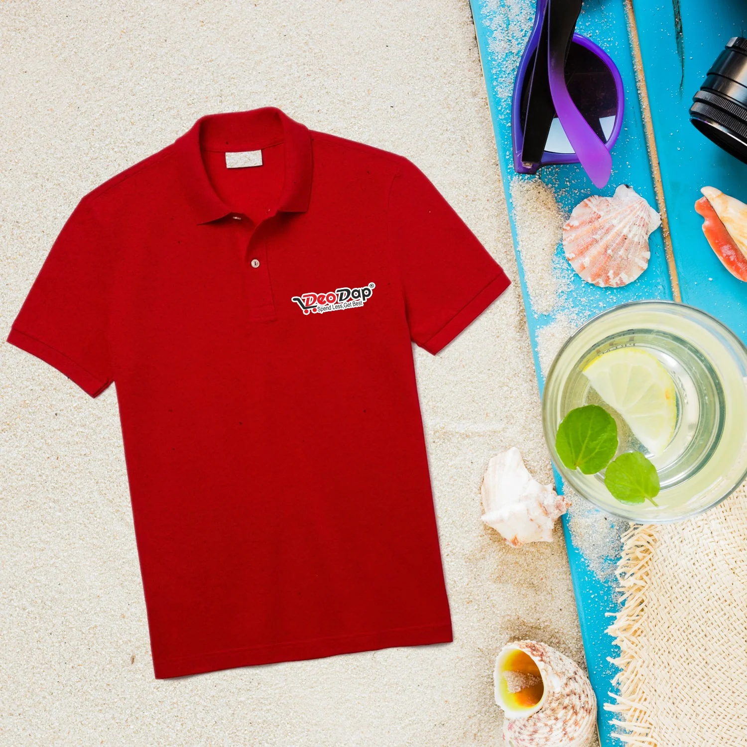 Deodap T-Shirt Soft & Premium T-Shirt Deodap Uniform T-Shirt (1 Pc ) - Image 7