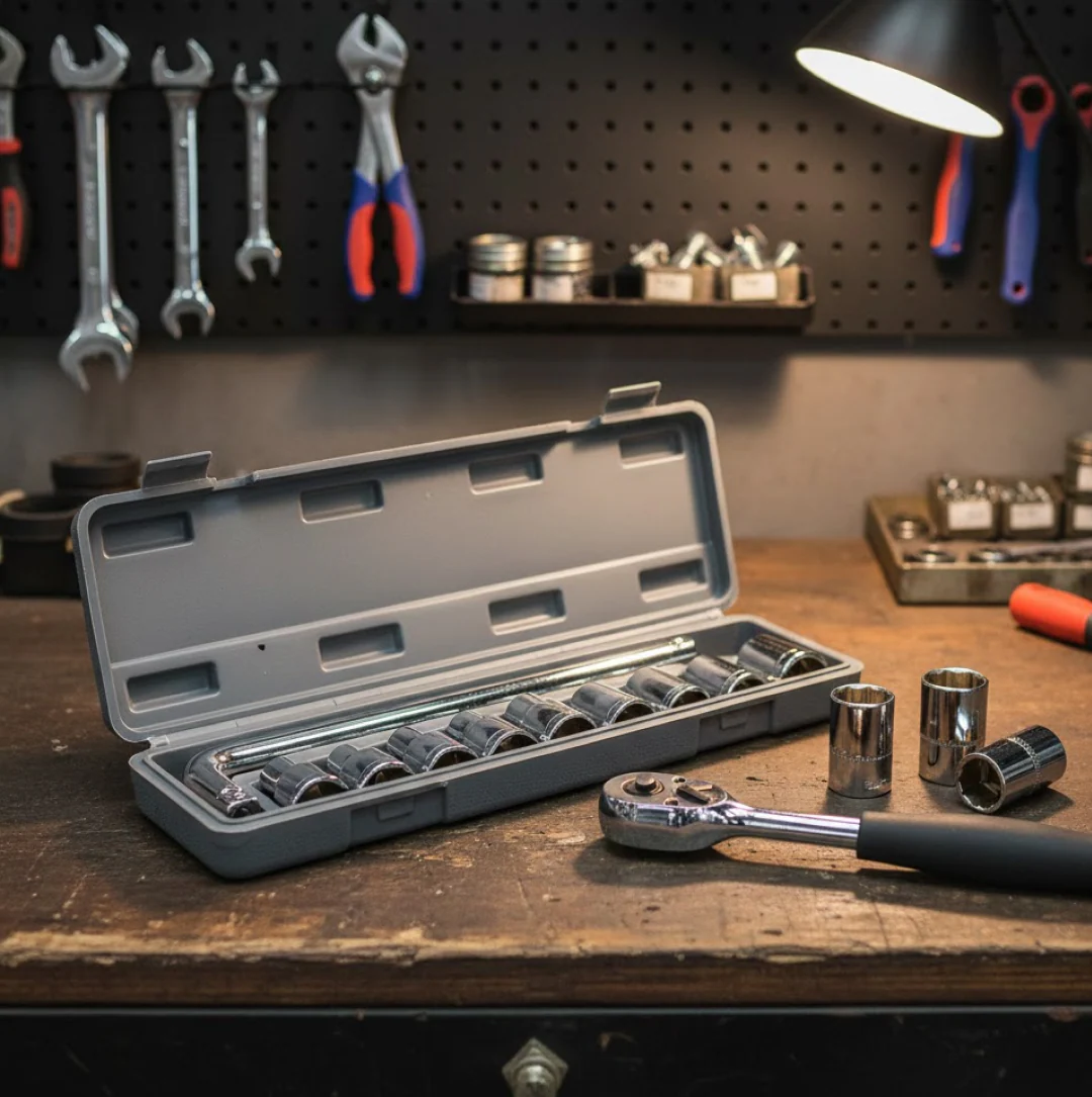 Drive Standard Socket Wrench Set -10 pc, 6 pt. 3 / 8 in. - Image 3