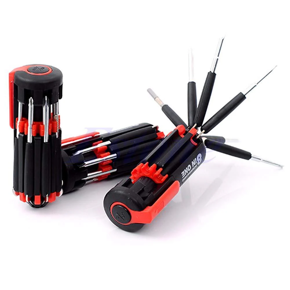 8 in 1 Multi-Function Screwdriver Kit with LED Portable Torch - Image 4
