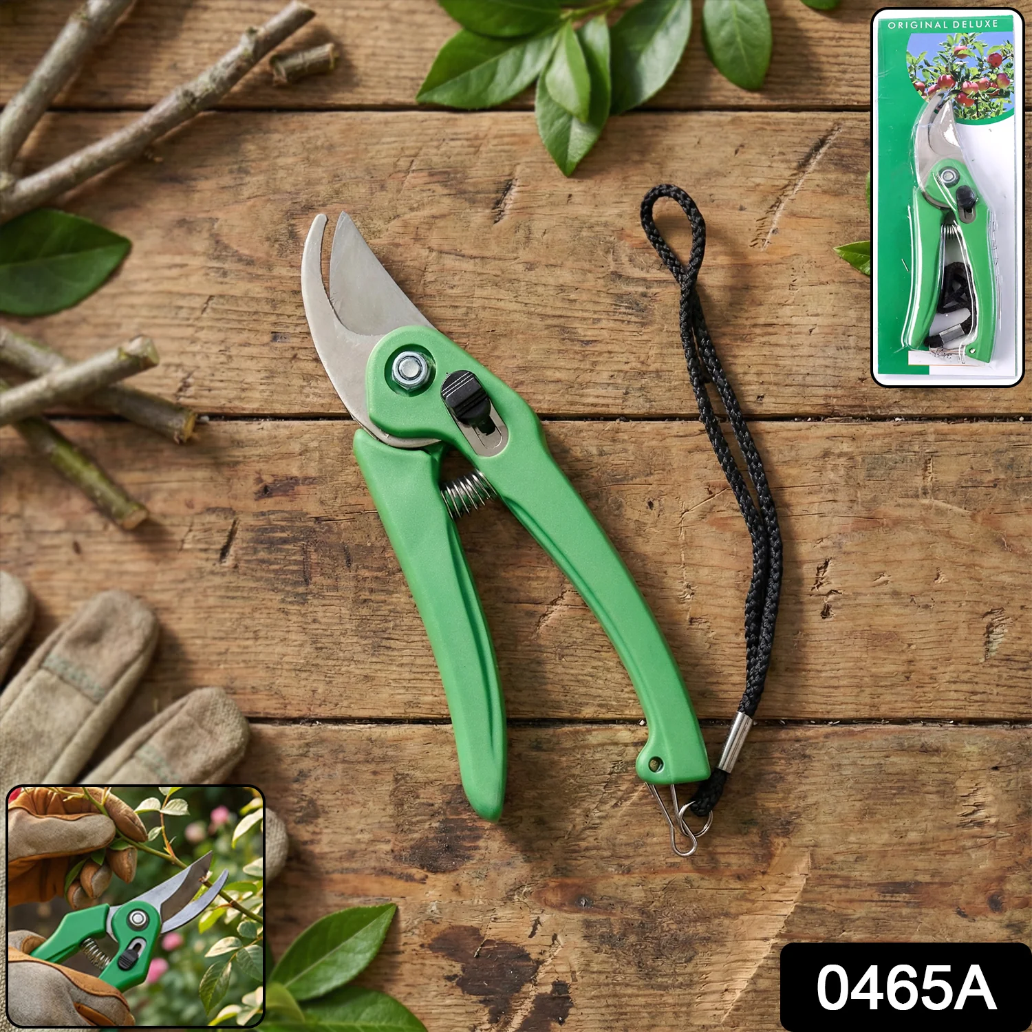 Garden Shears Pruners Scissor for Cutting Branches, Flowers, Leaves, Pruning Seeds - Image 2