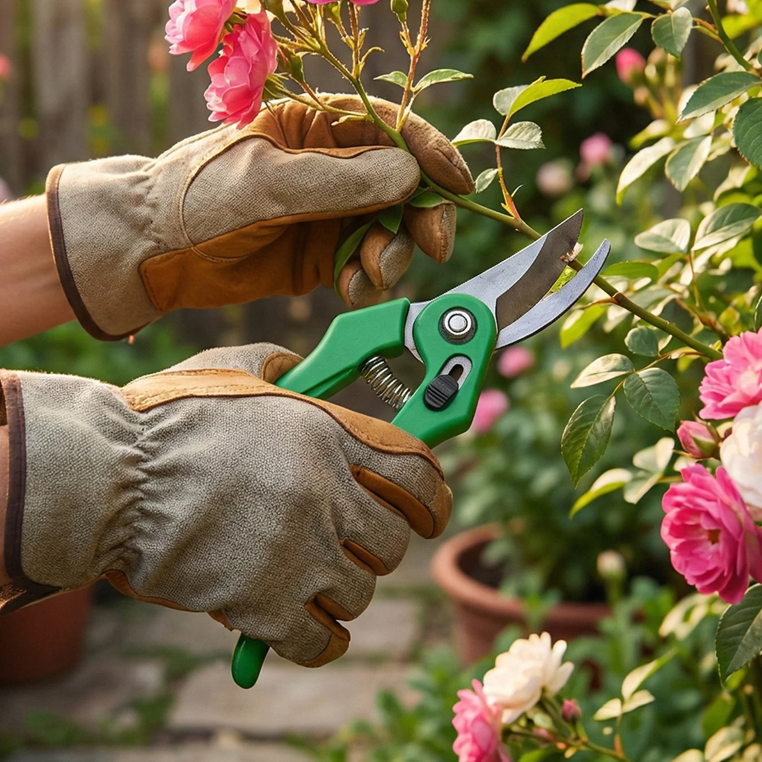 Garden Shears Pruners Scissor for Cutting Branches, Flowers, Leaves, Pruning Seeds - Image 3