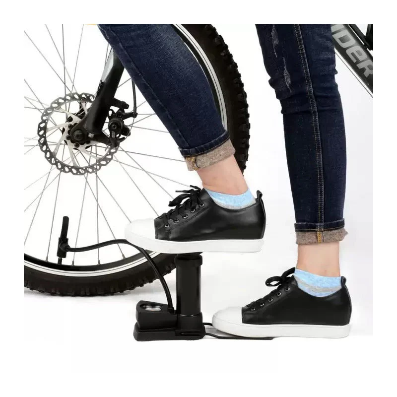Mini Foot Pump Inflator For Bike and car - Image 8