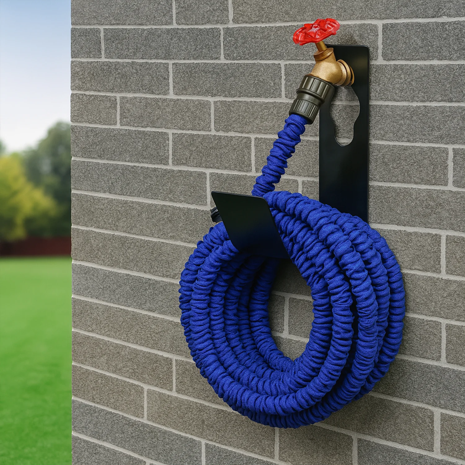 50 Ft Expandable Hose Pipe Nozzle For Garden Wash Car Bike With Spray Gun - Image 6