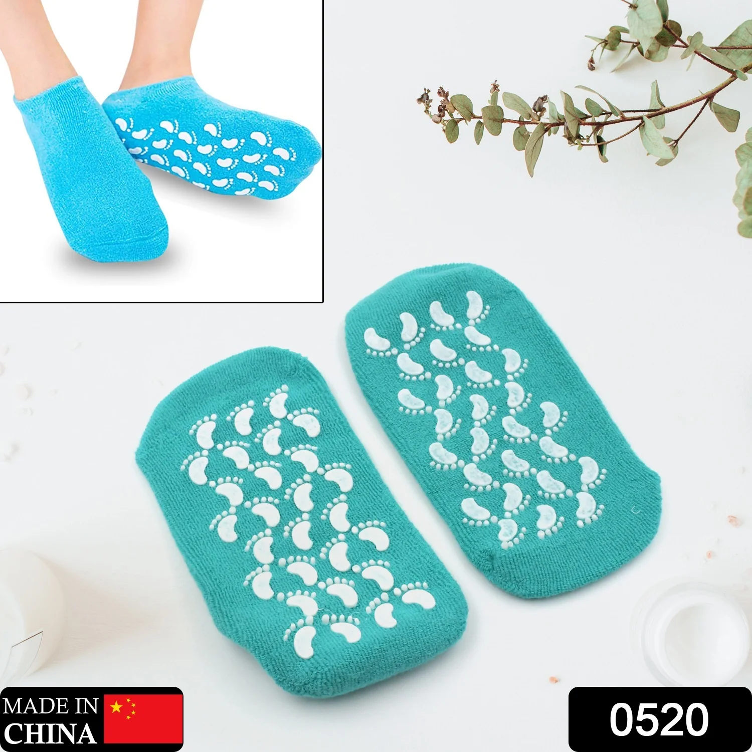 Socks Soft Socks for Repairing Softening Dry Cracked Feet Comfortable - Image 2