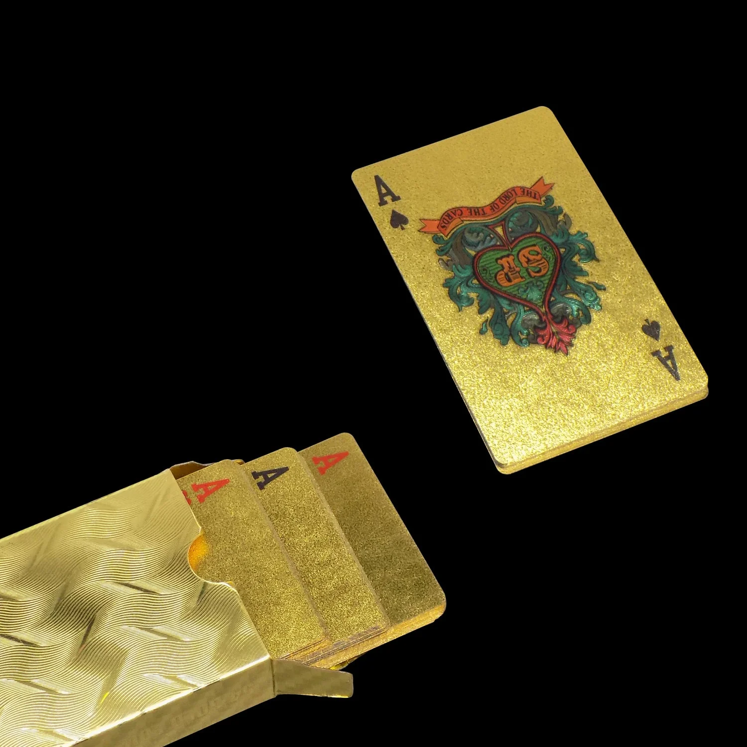 Gold Plated Poker Playing Cards (Golden) - Image 6