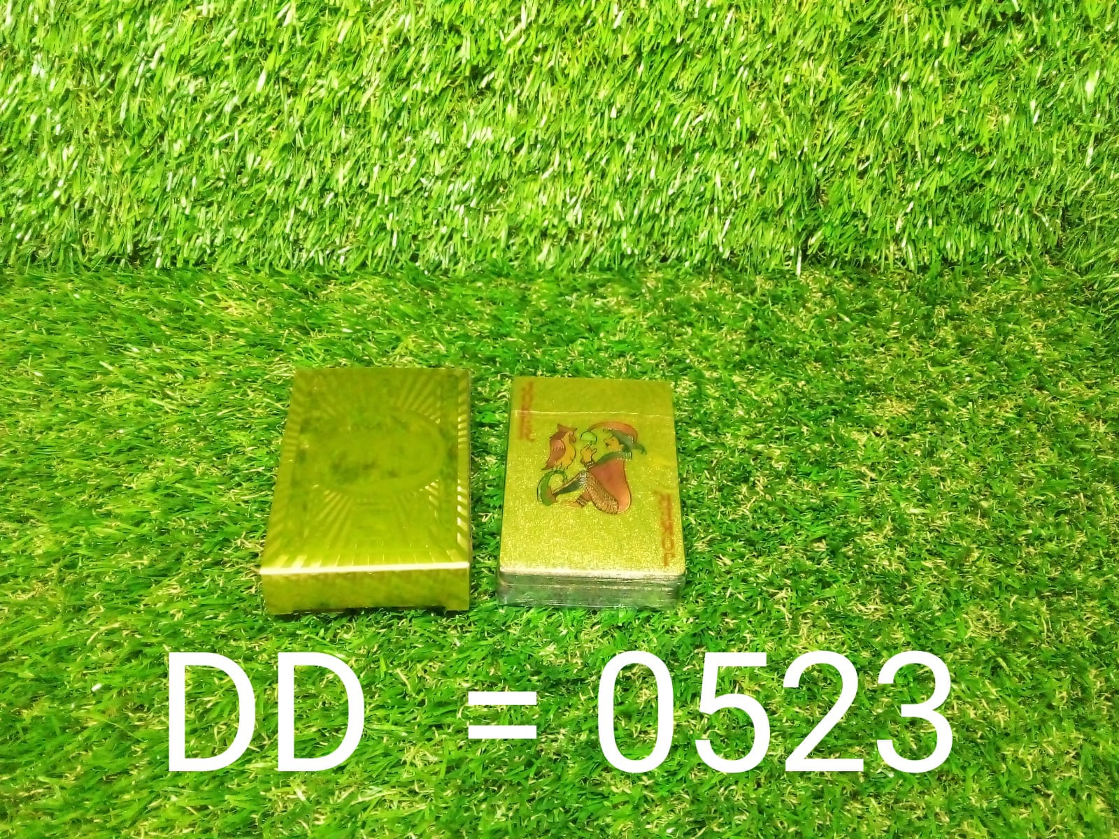 Gold Plated Poker Playing Cards (Golden) - Image 7