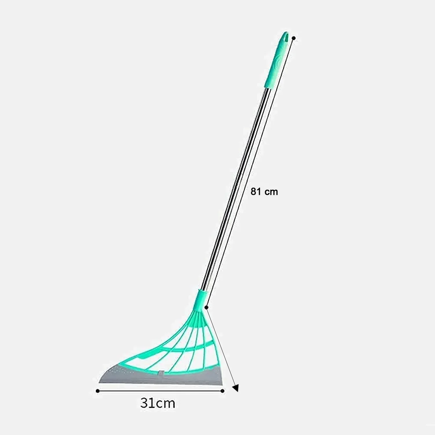 Durable Eco-Friendly Broom with Scraper - Image 7