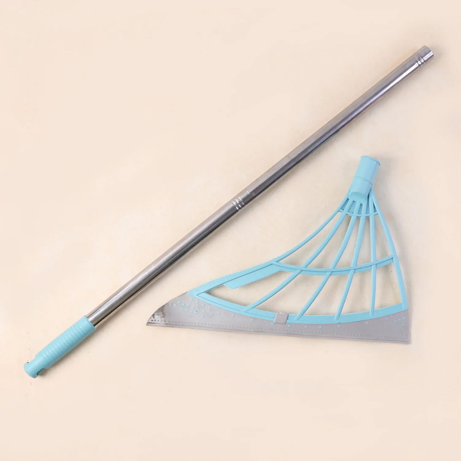 Durable Eco-Friendly Broom with Scraper - Image 9