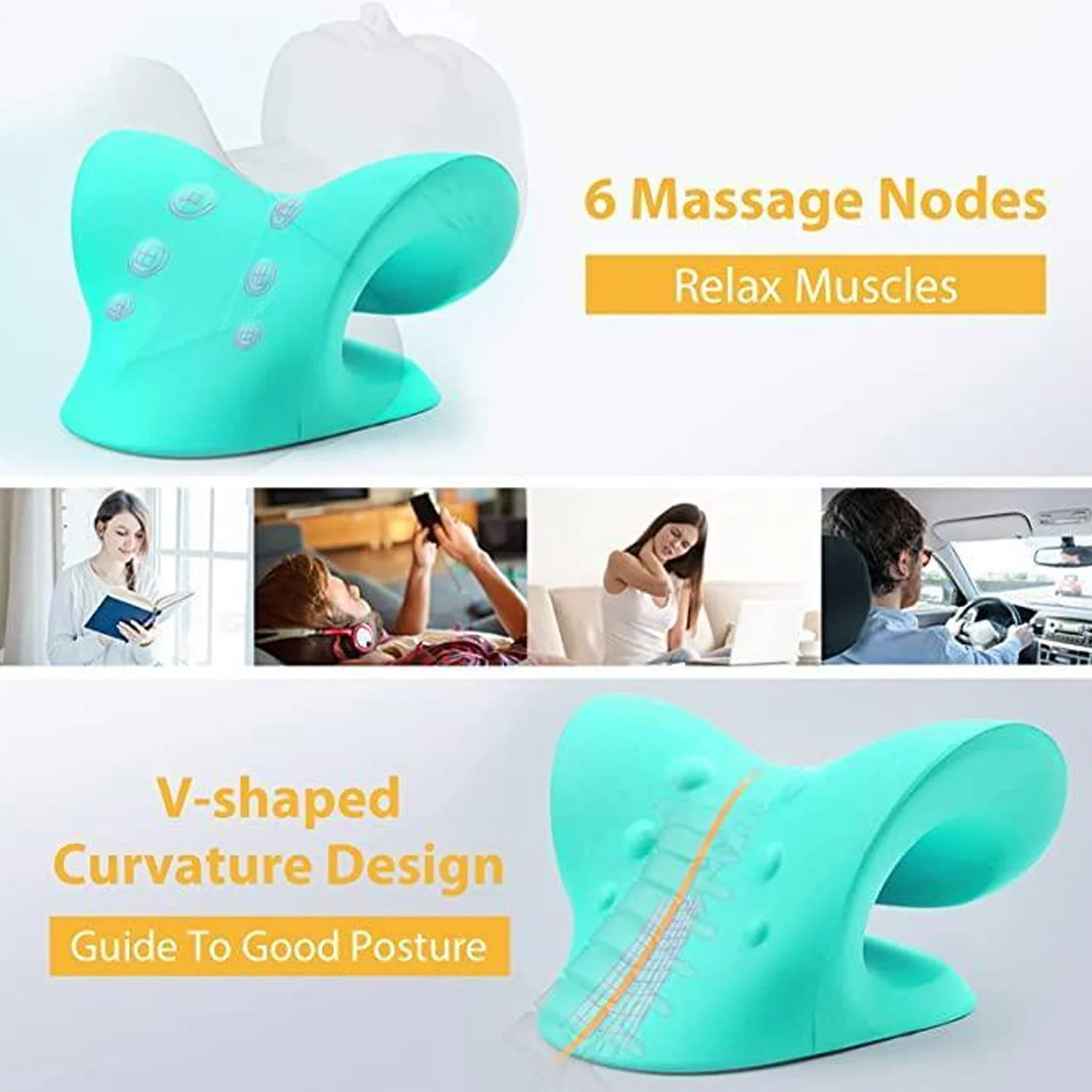 Neck Relaxer | Cervical Pillow for Neck & Shoulder Pain - Image 5