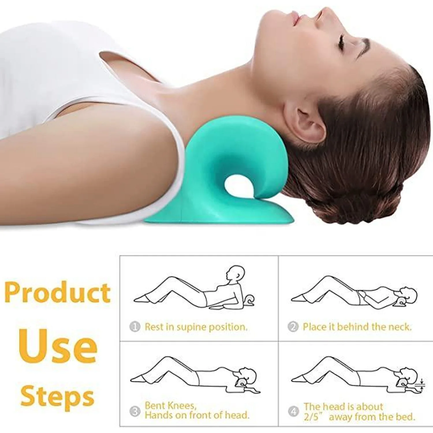 Neck Relaxer | Cervical Pillow for Neck & Shoulder Pain - Image 8